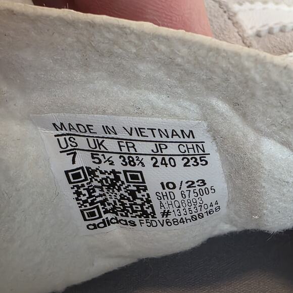 Adidas Women's Gazelle Platform Athletic Shoes - Gray and White TRADE FOR 6.5!!! - Picture 10 of 10